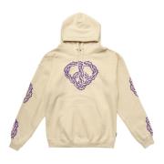 Iuter Thorns Hoodie Kräm Grafisk Sweatshirt Beige, Herr