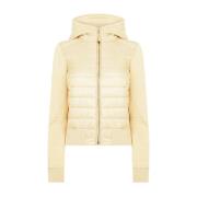 Parajumpers Hybrid Pufferjacka Dragkedja Logo Beige, Dam