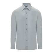 Tom Ford Slim Fit Skjorta Blue, Herr