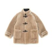 Just Things we Like Hayami Shearling Jacket Brown, Dam