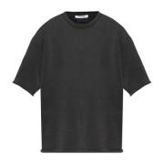 Helmut Lang T-shirt med vintageeffekt Gray, Herr