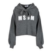 Msgm Maglia Gray, Dam