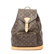 Louis Vuitton Vintage Pre-owned Canvas ryggsckar Brown, Dam