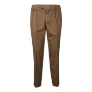 Briglia Casual Lyocell Bomullsblandningsbyxor Brown, Herr