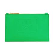 Chiara Ferragni Collection Pochette Väska Green, Dam