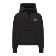 Ami Paris Stilig AM Hoodie för Män Black, Herr