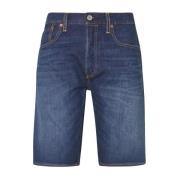 Levi's Bermuda Denim 501 Original Kort Blue, Herr