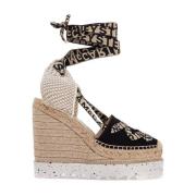 Stella McCartney 'Gaia' Kil Espadriller Beige, Dam