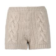 Magda Butrym Korta Shorts Beige, Dam