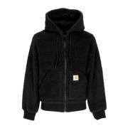 Carhartt Wip Svart Aktiv Foder Sherpa Huva Jacka Black, Herr