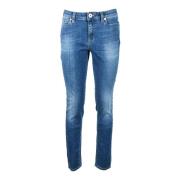 Eleventy Slim-fit Jeans Blue, Dam