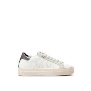 P448 Vit Läder Sneaker White, Dam