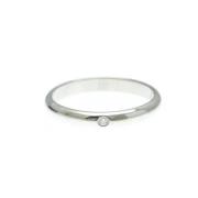 Cartier Vintage Pre-owned Platina ringar Gray, Dam