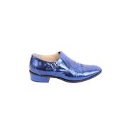 Jimmy Choo Pre-owned Pre-owned Canvas lgskor Blue, Dam