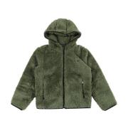 Ralph Lauren FZ Jacka M1-Stickade Skjortor-Full ZIP Green, Dam