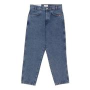 Amish Denim Herr Jeans med Dragkedja Blue, Herr