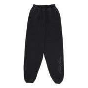 Karl Kani Svarta Sweatpants Autograph Heavy Fleece Black, Herr