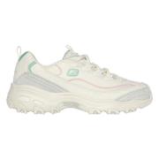 Skechers D'Lites Sneakers White, Dam