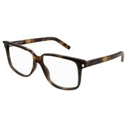 Saint Laurent Mörk Havana Glasögonbågar Brown, Unisex