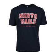 North Sails T-Shirts Blue, Herr