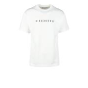 Bikkembergs Bomull T-shirt White, Herr