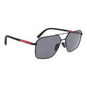 Prada Sport Opsa50S Solglasögon med polariserade linser Black, Herr