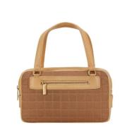 Chanel Vintage Pre-owned Canvas chanel-vskor Brown, Dam