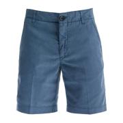 Vilebrequin Tencel Gabardine Chino Shorts Blue, Herr