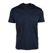 Dondup Bomull T-shirt Blue, Herr