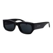 Saint Laurent Klassiska Svarta Solglasögon SL 713 Black, Dam