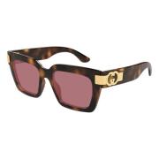 Gucci Stiliga solglasögon Gg1689S färg 002 Brown, Dam