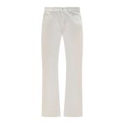 Ami Paris Straight Trousers White, Herr