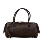 Louis Vuitton Vintage Pre-owned Laeder handvskor Brown, Dam