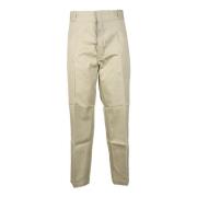 Dickies Polyester Bomullsblandning Arbetsbyxor Beige, Herr