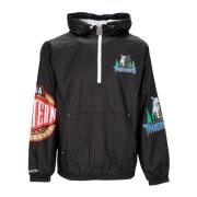 Mitchell & Ness Minnesota Timberwolves Windbreaker Anorak Jacka Black,...