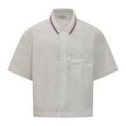 Thom Browne Short Sleeve Shirts White, Herr