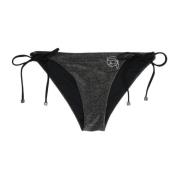 Karl Lagerfeld Ikonik 2.0 Bikini Bottoms Black, Dam