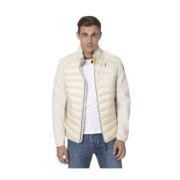 Parajumpers Beige Quiltad Bicolor Jacka Beige, Herr