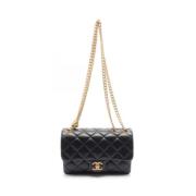 Chanel Vintage Pre-owned Laeder chanel-vskor Black, Dam