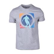 Bikkembergs Stilfull Bomull T-shirt Kollektion Gray, Herr