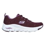 Skechers Glee For All Sneakers Purple, Dam