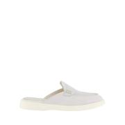 Atelier Verdi Ivory Slip On Sandal för Kvinnor White, Dam