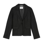 Marc O'Polo Blazer regular Black, Dam