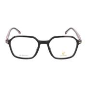 Carrera Italiensk Stil Glasögon med Oregelbunden Form Black, Unisex