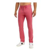 Ralph Lauren Rosa chino Stretch Slim Fit byxor Pink, Herr