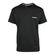 Bikkembergs Bomull T-shirt Black, Herr