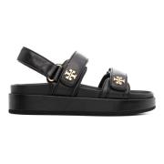 Tory Burch Svart sportsandal för perfekt stil Black, Dam