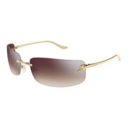 Cartier Ct0503S 003 Sunglasses Yellow, Unisex