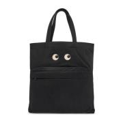 Anya Hindmarch Ögon Patch Toteväska Black, Dam