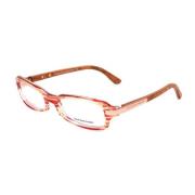 Alexander McQueen Röda Acetatramglasögon för kvinnor Red, Dam